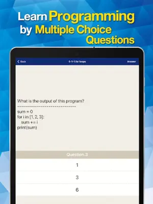 Programming Beginners Quiz android App screenshot 3